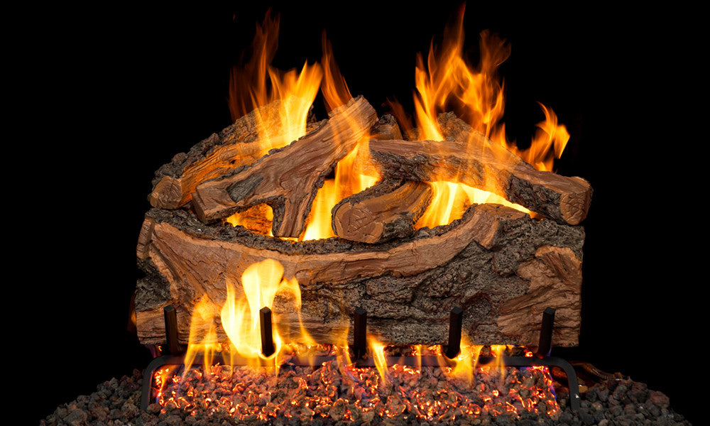 Real Fyre - Rugged Forest Split Designer Hearth Kit