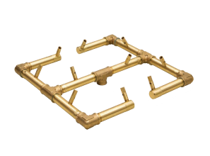 Crossfire 120K BTU Original Brass Burner - CFB120 - Circular Opening