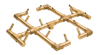 Crossfire 180K BTU Original Brass Burner - CFB180 - Circular Opening