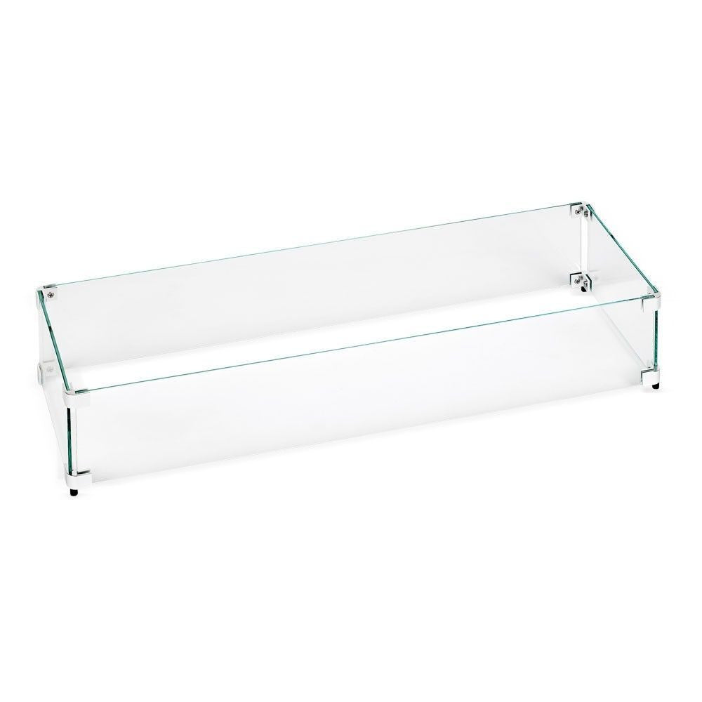 American Fire Glass 30" x 6" Linear Drop-In Pan with Match Light Kit - Bundle