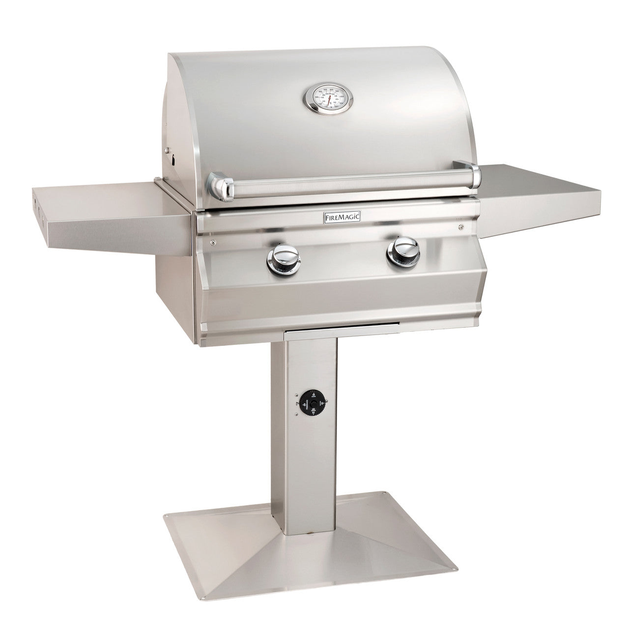 Patio Post Mount Without Propane Tank Shield