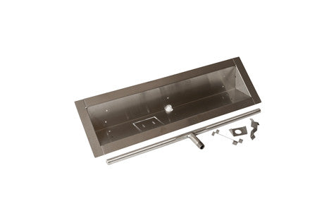 Hearth Products Controls - Stainless Steel Trough Burner Pan - Multiple Sizes