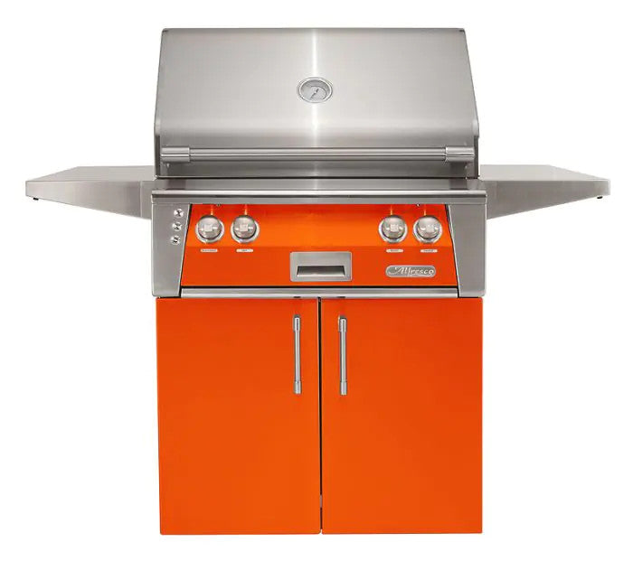 Alfresco 30" Standard Cart - Luminous Orange-Gloss