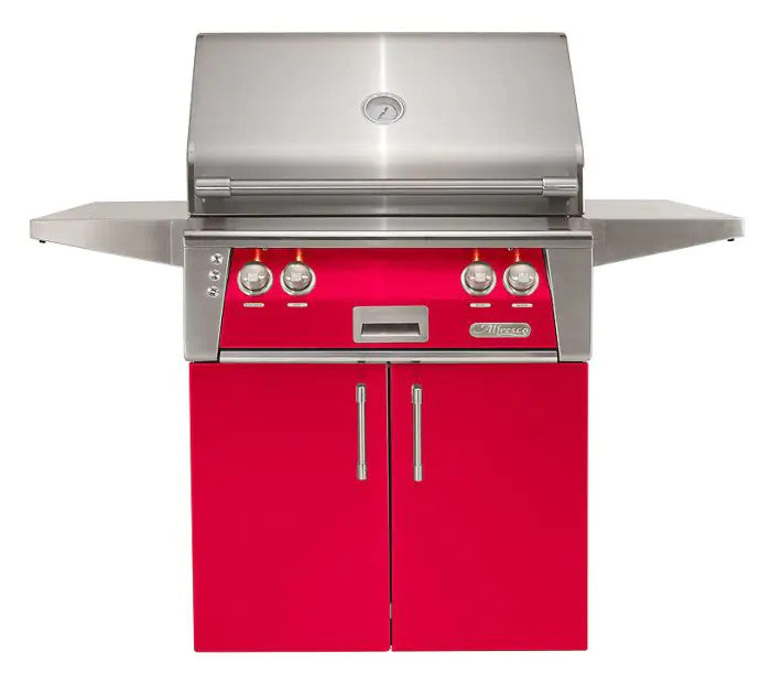 Alfresco 30" Standard Cart - Raspberry Red-Gloss