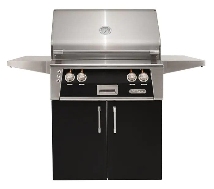 Alfresco 30" Standard Cart - Jet Black-Gloss