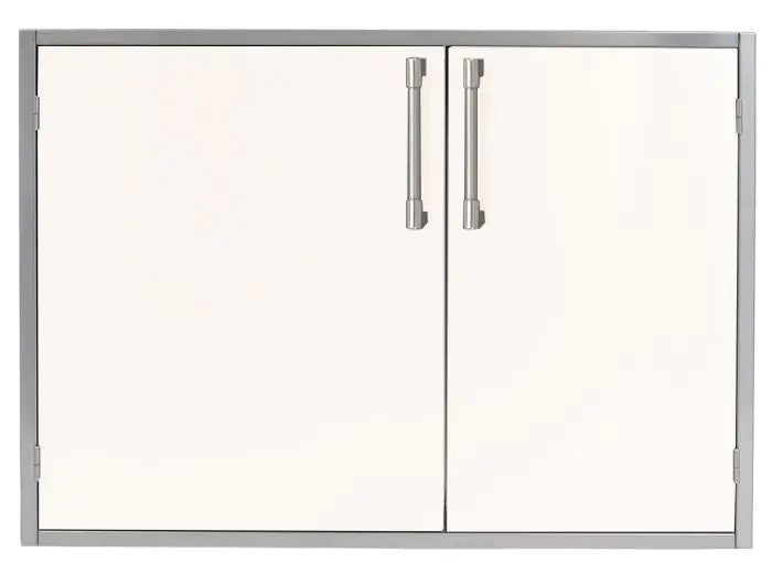 Alfresco 30 X 21-Inch Low Profile Sealed Dry Storage Pantry - Signal White-Gloss - AXEDSP-30L-S9003