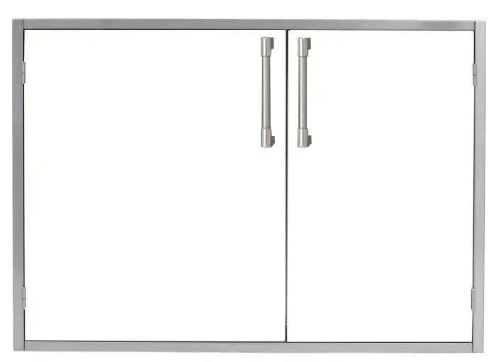 Alfresco 30 X 21-Inch Low Profile Sealed Dry Storage Pantry - Signal White-Matte - AXEDSP-30L-SM9003