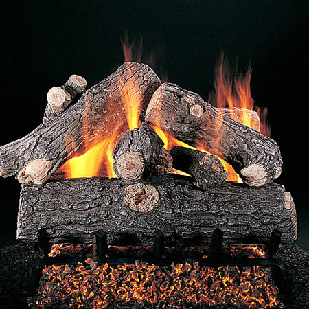 Rasmussen Prestige Oak Vented Gas Log Set