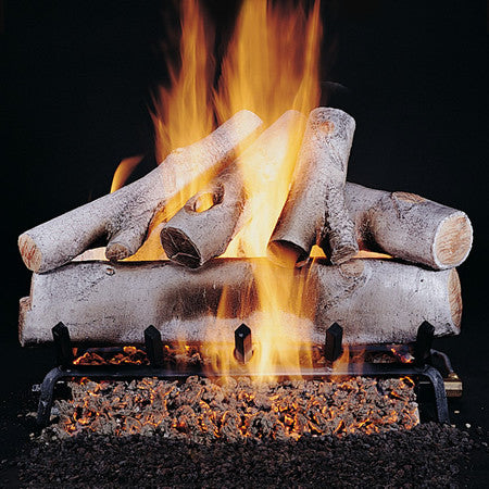 Birch Vented Gas Log Set