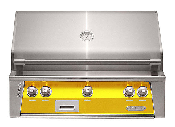 Alfresco - 36" ALXE Luxury Grill - Built-In - Traffic Yellow