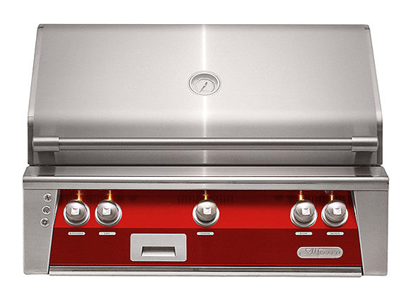 Alfresco - 36" ALXE Luxury Grill - Built-In - Carmine Red