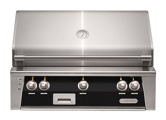Alfresco - 36" ALXE Luxury Grill - Built-In - Jet Black