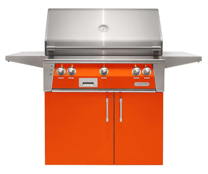 Alfresco 36" Standard Cart - Luminous Orange-Gloss