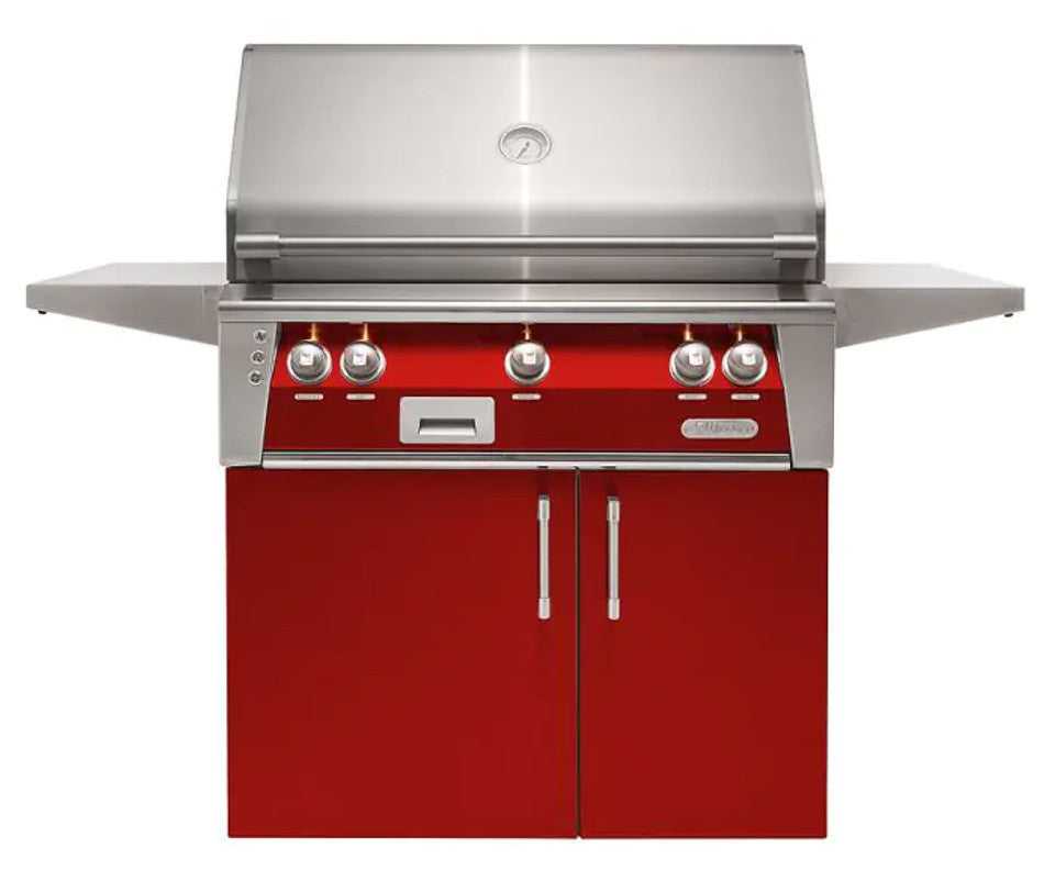 36" Standard Cart - Carmine Red-Gloss