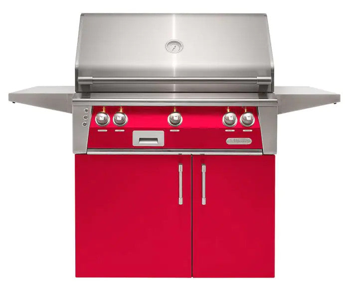 Alfresco 36" Standard Cart - Raspberry Red-Gloss
