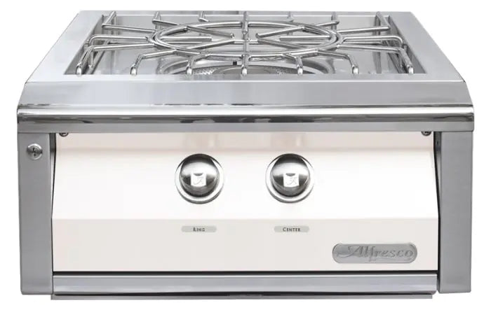 Alfresco 24-Inch Versa Power Cooking System - Signal White-Gloss