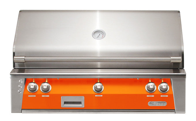 Alfresco - 42" ALXE Luxury Grill - Built-In - Luminous Orange