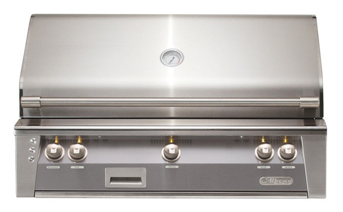 Alfresco - 42" ALXE Luxury Grill - Built-In - Signal Grey