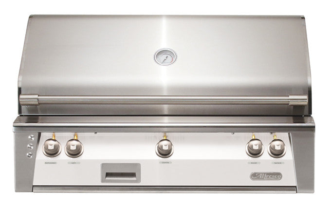 Alfresco - 42" ALXE Luxury Grill - Built-In - Signal White