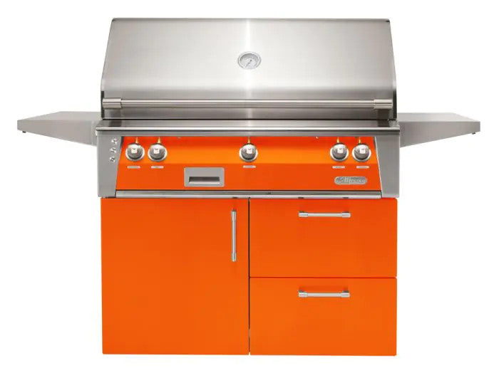 Alfresco 42" Standard Cart - Luminous Orange-Gloss