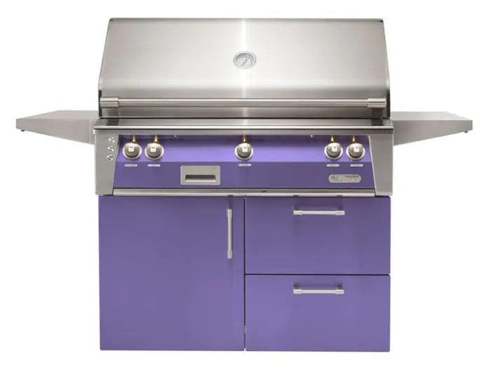 Alfresco 42" Deluxe Cart - Blue Lilac-Gloss