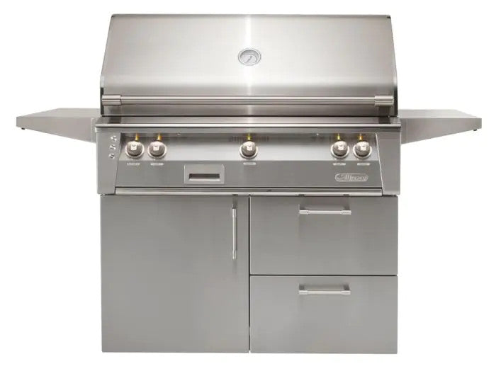 Alfresco 42" Deluxe Cart - Signal Grey-Gloss