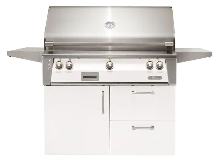 Alfresco 42" Deluxe Cart - Signal White-Matte