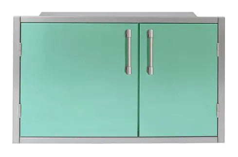 Alfresco 42 X 21-Inch Low Profile Sealed Dry Storage Pantry - Light Green-Gloss - AXEDSP-42L-S6027