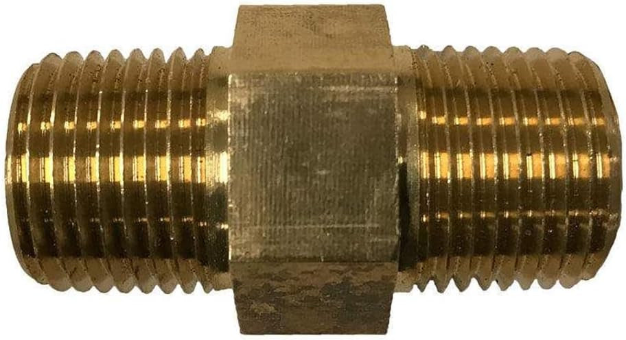Hearth Products Controls HPC Fire 1/2-Inch Natural Gas Brass Orifice Adapter (678BRS)