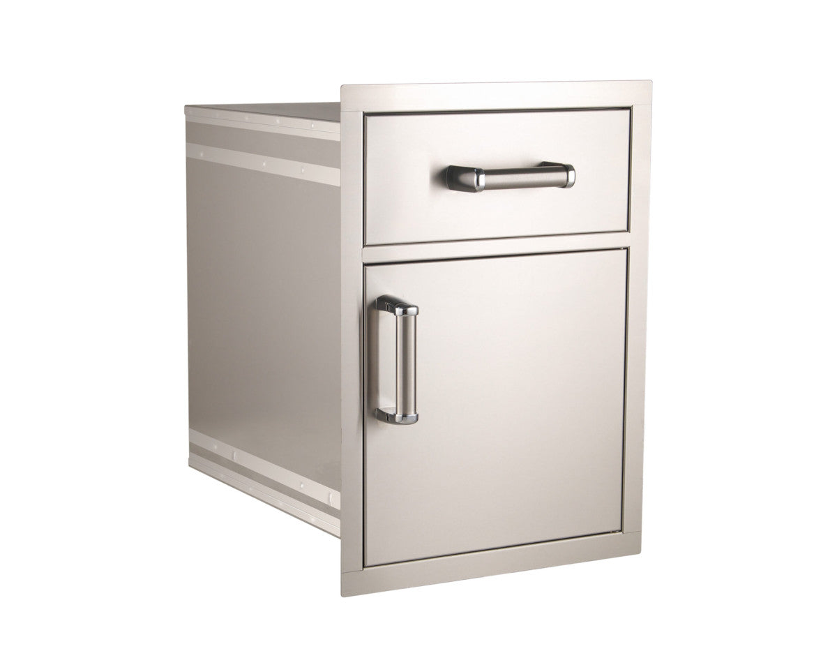 Fire Magic - Premium Flush, Soft Close | Medium Pantry Door & Drawer Combo