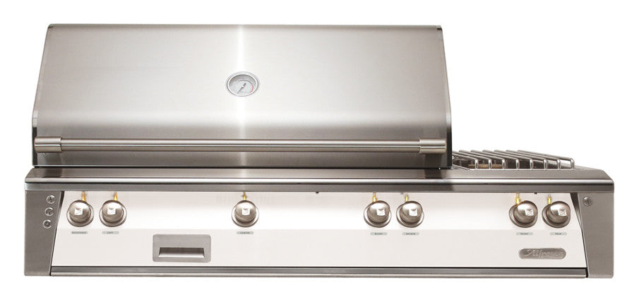 Alfresco - 56" ALXE Luxury Deluxe Grill - Built-In - Signal White