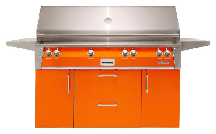 Alfresco 56" Standard Cart - Luminous Orange-Gloss