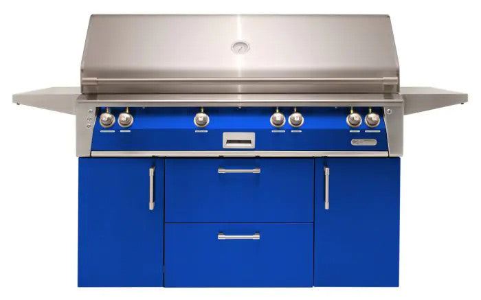 Alfresco 56" Standard Cart - Ultramarine Blue-Gloss
