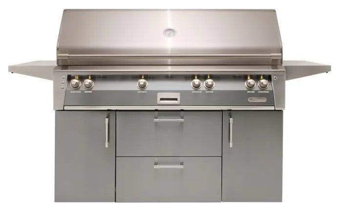 Alfresco 56" Standard Cart - Signal Grey-Gloss