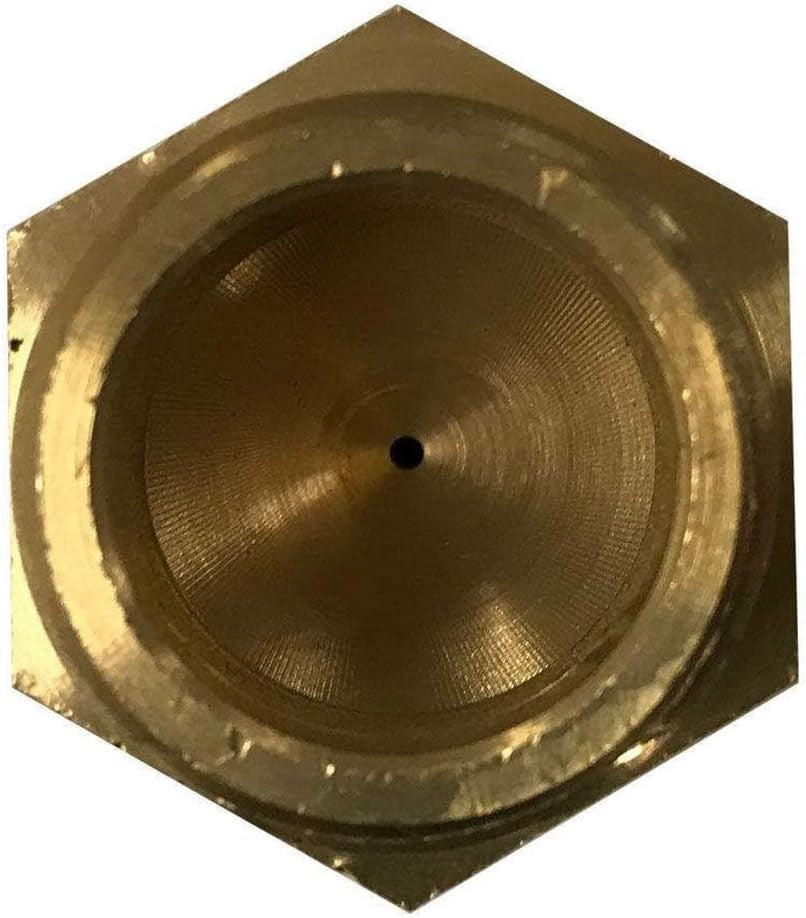 Hearth Products Controls HPC Fire 1/2-Inch Natural Gas Brass Orifice Adapter (678BRS)