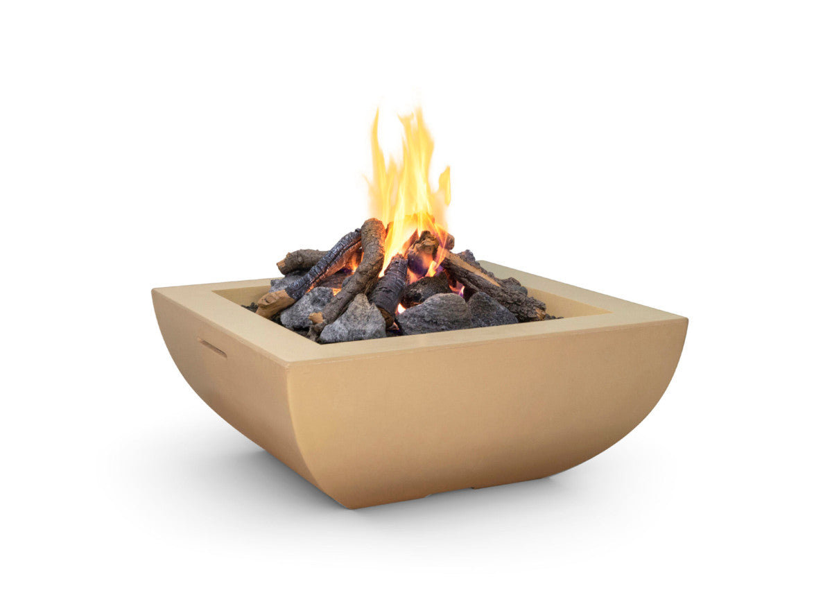 American Fyre Designs - Bordeaux Square Fire Bowl - Café Blanco