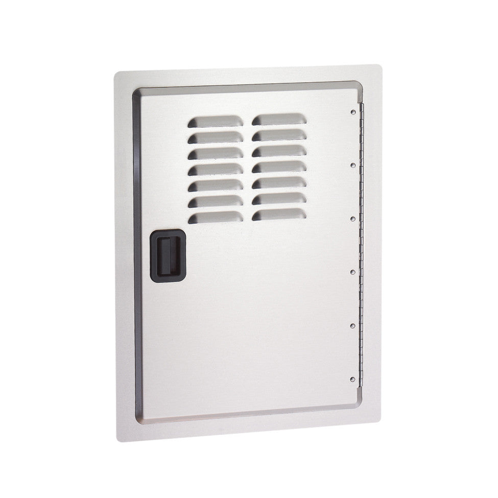 AOG - 20-14-SDV Single Access Door with Louvers - 20"h x 14"w (Reversible Hinge)