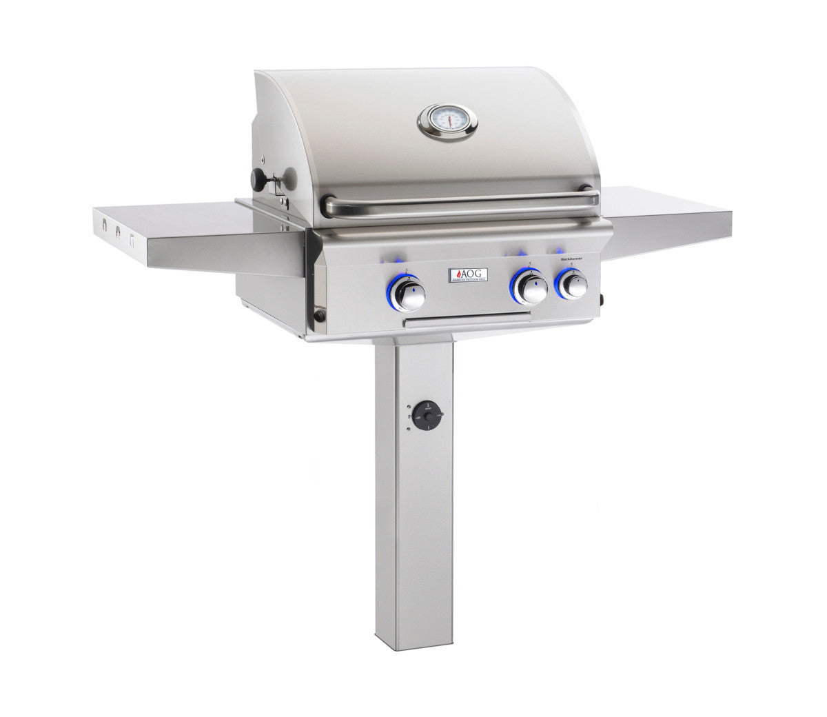 AOG - 24NGL 24" In-Ground Post Gas Grill | L-Series - Complete