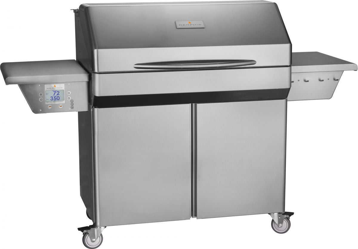 Memphis Grills Elite ITC3 Wi-Fi Monitored 39-Inch 304 Stainless Steel Pellet Grill