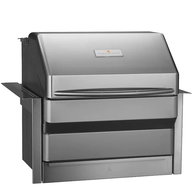 Memphis Grills Pro Wi-Fi Controlled 28-Inch 304 Stainless Steel Built-In Pellet Grill