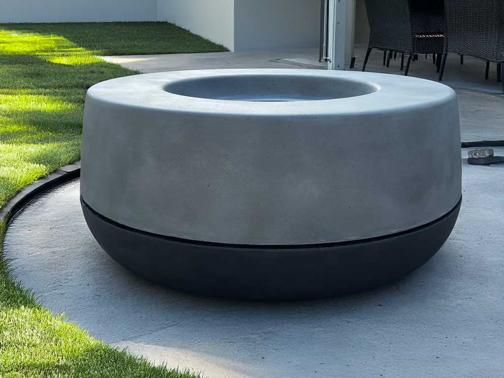Tumbler - 36 Concrete Firepit
