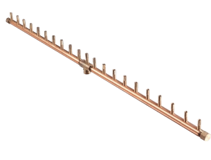 Crossfire 210K BTU Linear Brass Burner - CFBL210 - Rectangular Opening