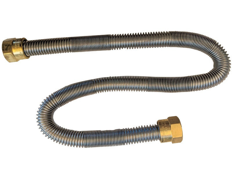 Outdoor Flex Line for fire pit burner, Stainless Steel