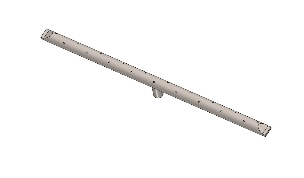 Heavy Duty T Burner for Fire Pit