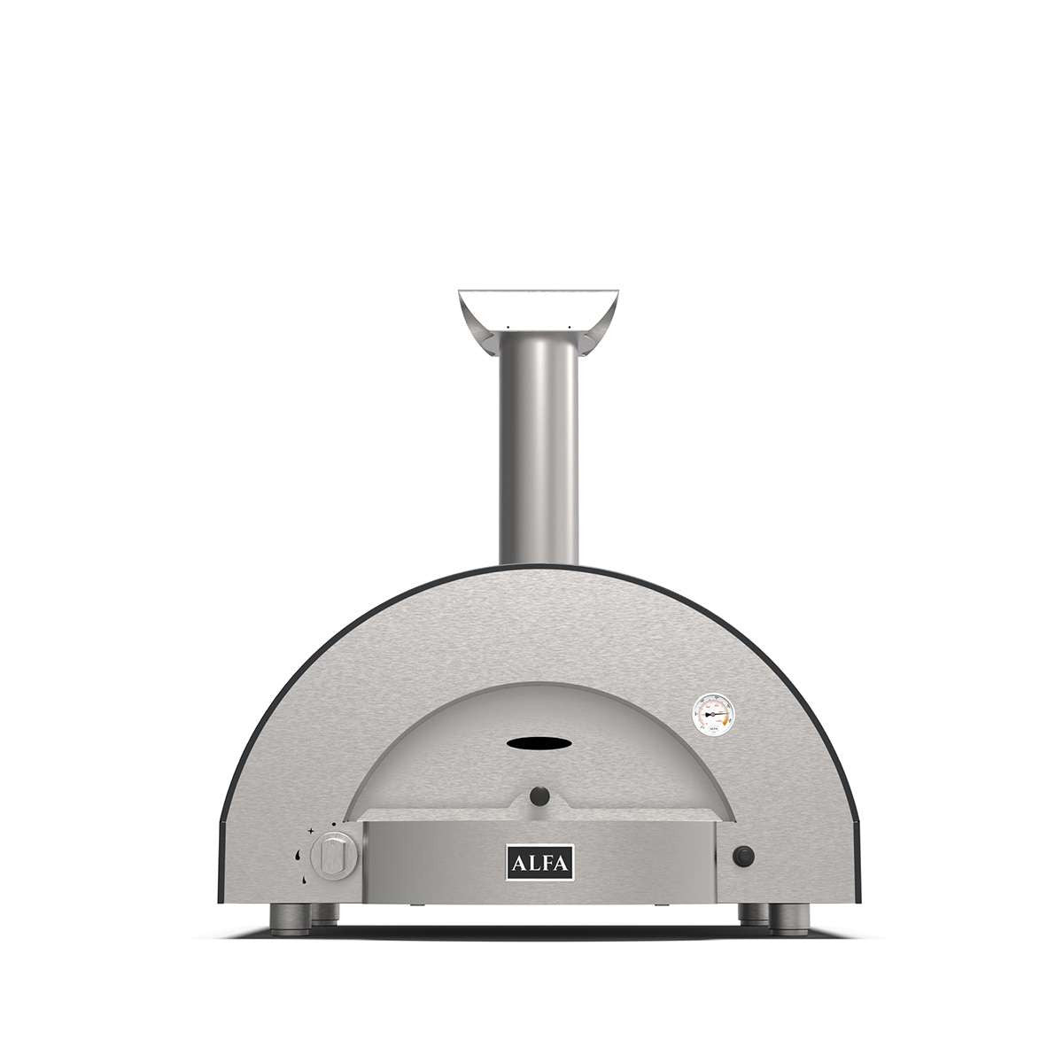 Alfa Classico 2 Pizze Countertop Gas Pizza Oven Ardesia Grey – FXCL-2P-GGRA-U