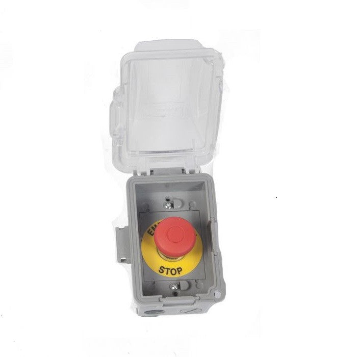 Fire by Design Emergency Shutoff (EMER) with Exterior Grade Single Gang Box and Cover