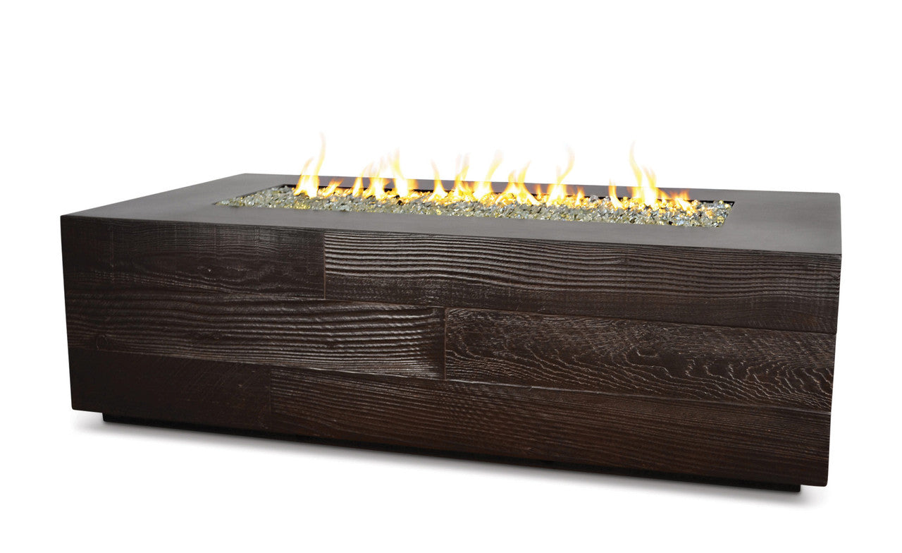Archpot Aspen Rectangle Fire Table