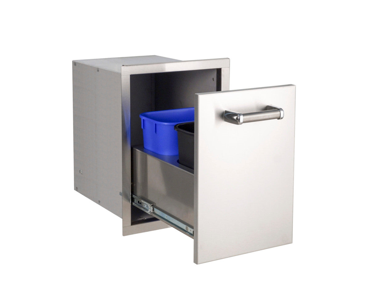 Fire Magic - Premium Flush, Soft Close | Trash Cabinet