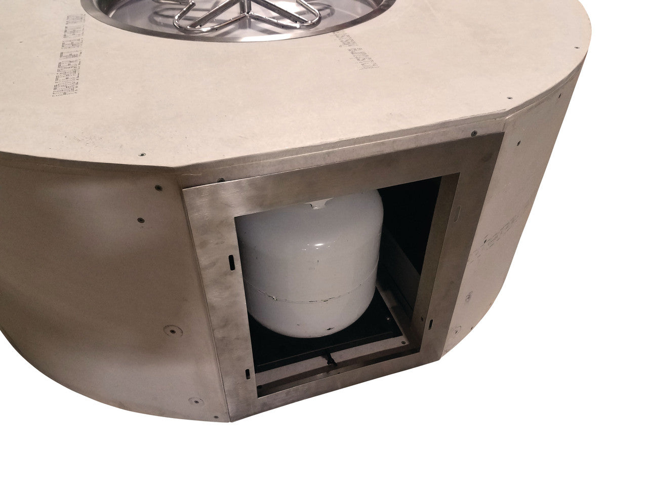 Hearth Products Controls - Rectangle Small Tank Unfinished Enclosure - 80" x 24" x 23.5" with 49" x 8"Interlink Insert