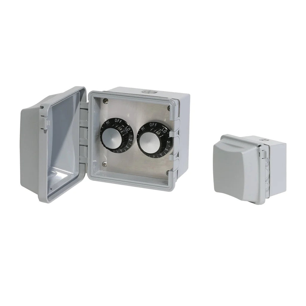 Infratech 240 Volt Dual Reg Surface Mount & Gang Box